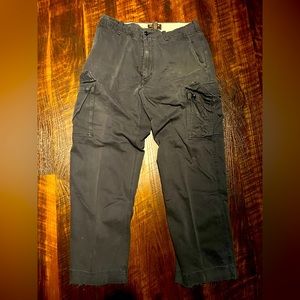 Abercrombie & Fitch Blue Cargo Pants Used